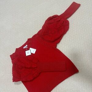 Vici Collection sweater. Color burgundy/wine